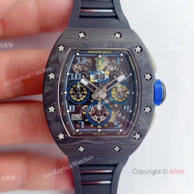 V2 NEW UPGRADED KV Factory Richard Mille RM11 FELIPE Skeleton Replica Watch